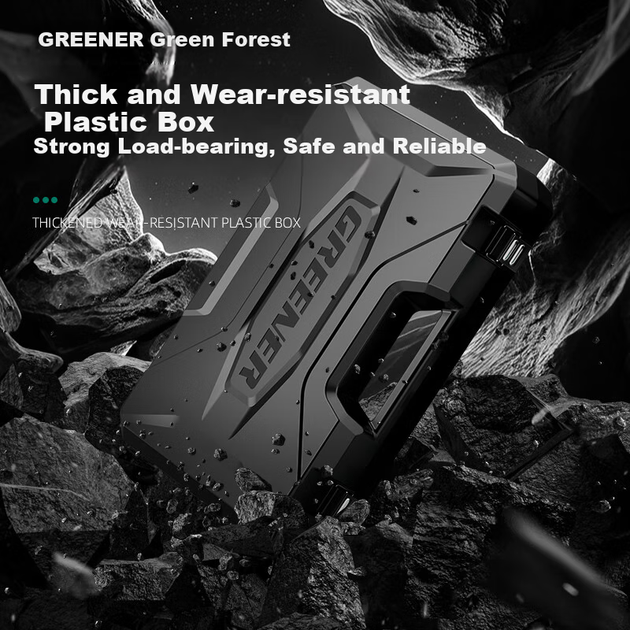 Набір ударних літієвих дрилів GREENER, домашній інструментарій для свердління бетону, ручний дриль, 42 предмети, 21 В [з 27 аксесуарами в комплекті] - изображение 6