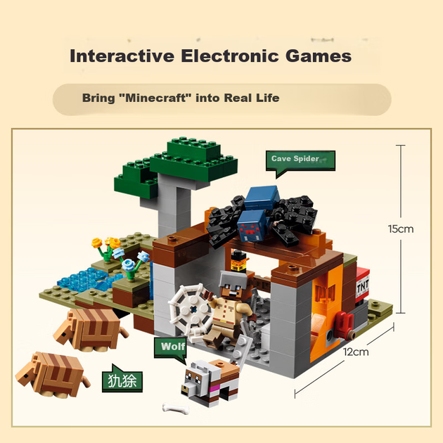 Конструктор LEGO Minecraft 21269 «Приключения динозавра Тираннозавра Рекса», игрушка для мальчиков и девочек, подарок на День защиты детей. - Фото 8 Конструктор LEGO Minecraft 21269 «Приключения динозавра Тираннозавра Рекса», игрушка для мальчиков и девочек, подарок на День защиты детей. - изображение 8