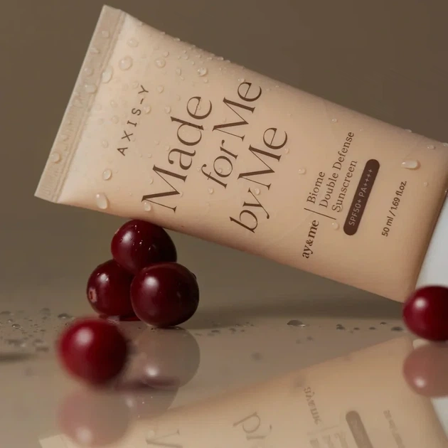 Сонцезахисний крем Axis-Y Biome Double Defense Sunscreen SPF50+ PA++++ 50 мл - зображення 4