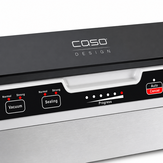 Професійний камерний вакууматор CASO VacuChef 40 280 Вт з подвійним швом і насосом 70 л/хв - зображення 4