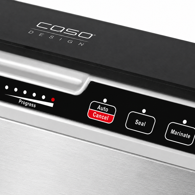 Професійний камерний вакууматор CASO VacuChef 40 280 Вт з подвійним швом і насосом 70 л/хв - зображення 5