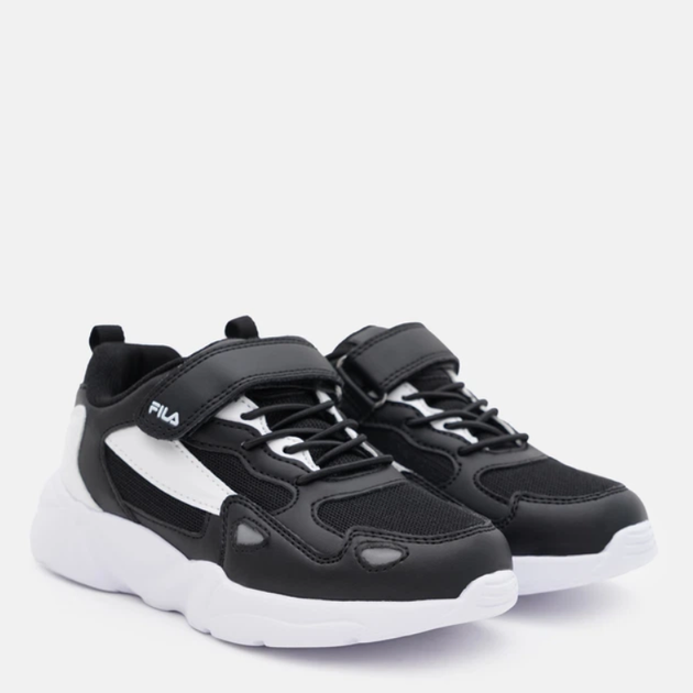 кросівки для хлопчика Fila Ventosa Velcro FFK0121 32, чорний/білий - изображение 2