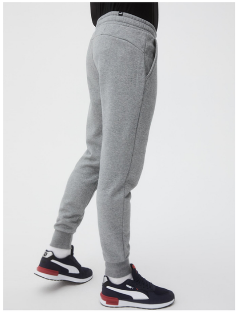 Спортивні штани Puma ESS Logo Pants 58671403*AW25 s, сірий - Фото 2 Спортивні штани Puma ESS Logo Pants 58671403*AW25 s, сірий - зображення 2