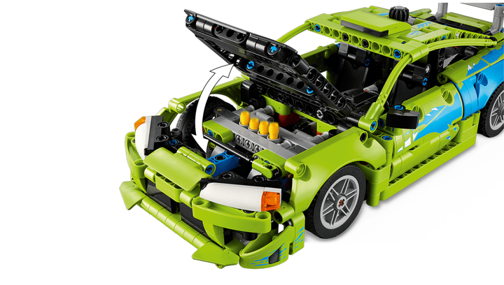 Конструктор Lego Форсаж Автомобиль Mitsubishi Eclipse Technic 42229 - изображение 6
