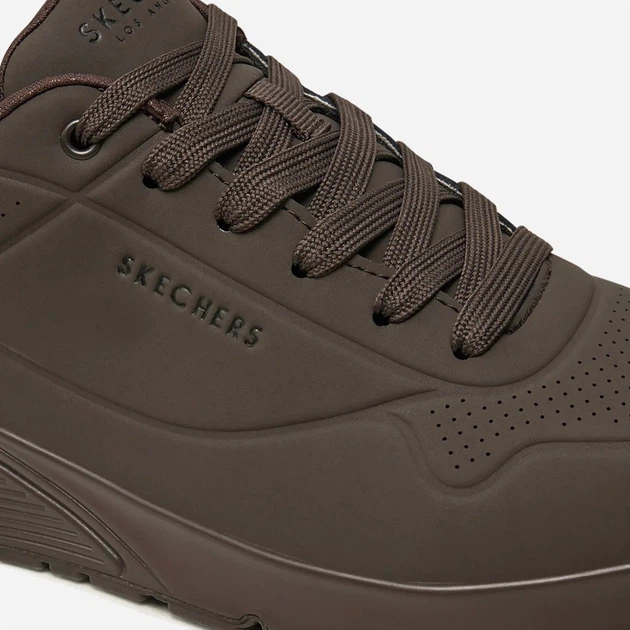 Чоловічі кросівки Skechers 52458 CHOC 41 Темно-коричневі (197976024687) - зображення 6