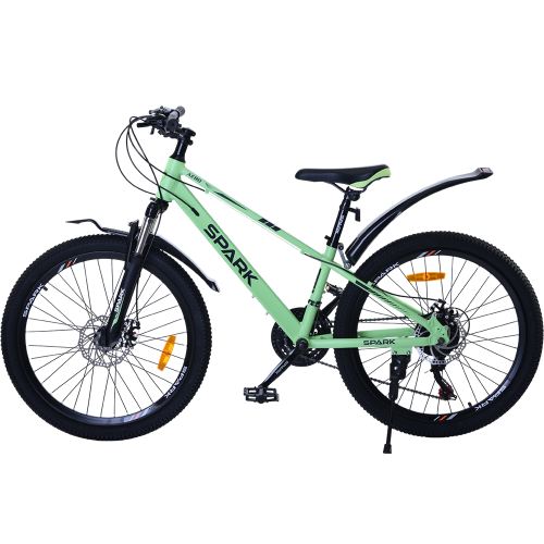 Велосипед SPARK AERO (колеса – 24", алюминиевая рама – 12") салатовый - изображение 2