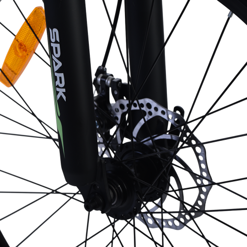 Велосипед SPARK AERO (колеса – 24", алюминиевая рама – 12") салатовый - изображение 5