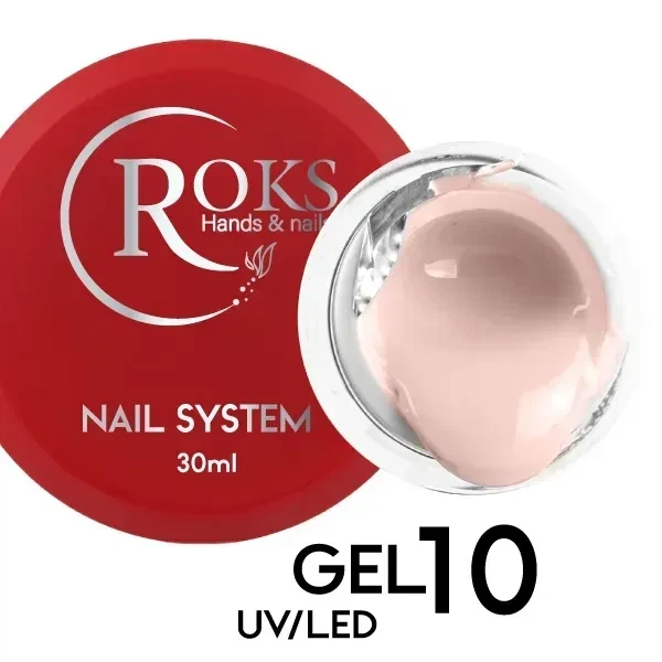 Гель для наращивания №10 ROKS 30 мл - изображение 2
