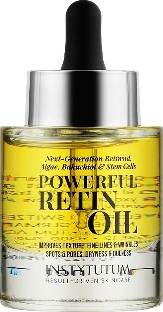 Ретиноловое масло для лица Instytutum Powerful RetinOil 30 мл - изображение 2