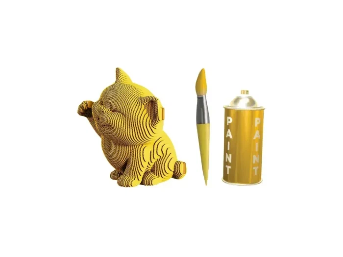 Картонний 3D пазл Maneki Kitten, Cartonic, 77 ел. - зображення 2
