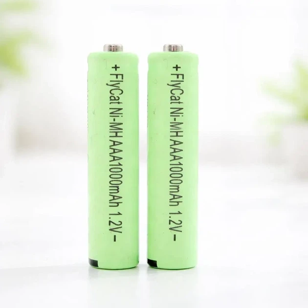 Аккумулятор FlyCat AAA 1000mAh 1.2V Ni-MH микро пальчиковый аккумулятор 10443 - Фото 2 Аккумулятор FlyCat AAA 1000mAh 1.2V Ni-MH микро пальчиковый аккумулятор 10443 - изображение 2
