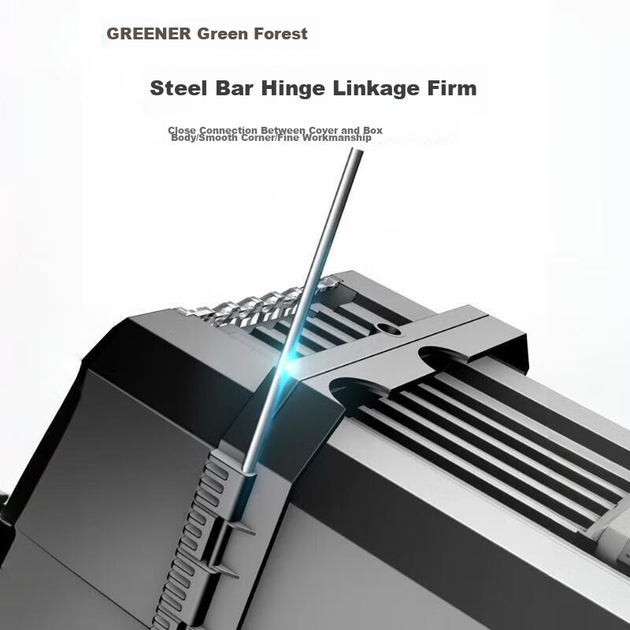 Ящик для инструментов GREENER 17 дюймов многослойный - изображение 6