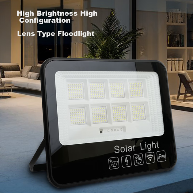 Уличный светильник Foshan Lighting на солнечной батарее, IP65, 192 лм, с пультом и кабелем 2.2 м - изображение 3