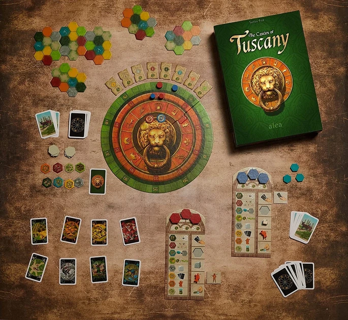 Настільна гра The Castles of Tuscany (Замки Тосканы) - зображення 4