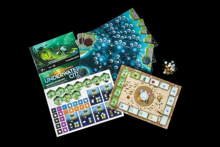 Настольная игра Underwater Cities: New Discoveries (Подводные города: Новые открытия) - изображение 4