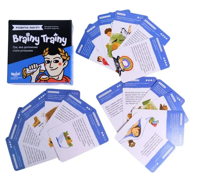 Настольная игра Brainy Trainy Развитие памяти - изображение 5