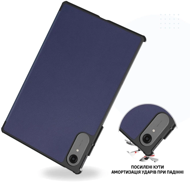 Чехол для планшета BeCover Smart Case для Lenovo Idea Tab Pro (2nd Gen) TB390FU 13" Deep Blue (BC_715802) - изображение 5