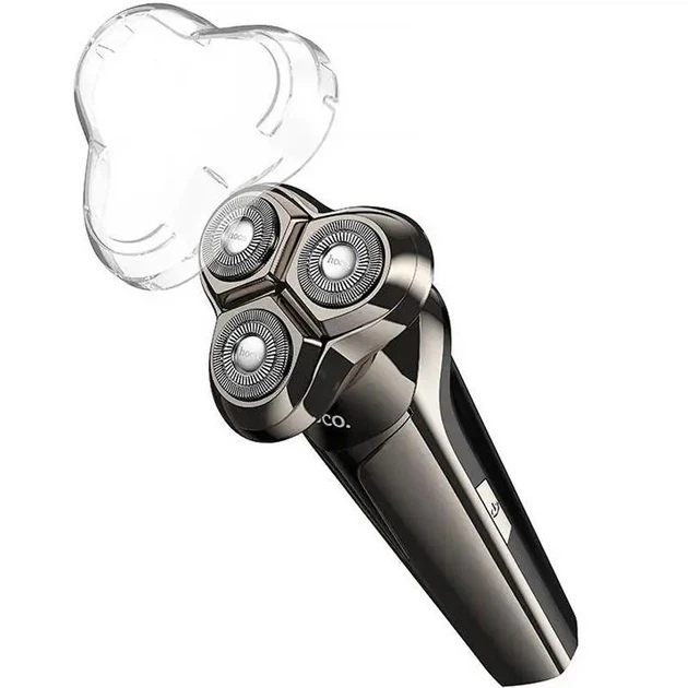 Електробритва Hoco HP39 Three-Head Shaver Metal Grey - зображення 3