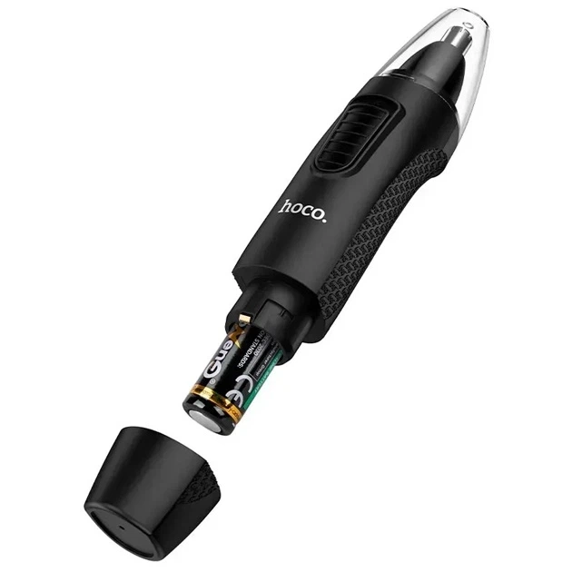 Триммер Hoco HP38 Dry Battery Nose Hair Trimmer Black - изображение 3