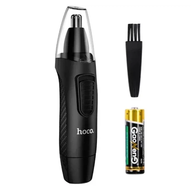 Триммер Hoco HP38 Dry Battery Nose Hair Trimmer Black - изображение 4
