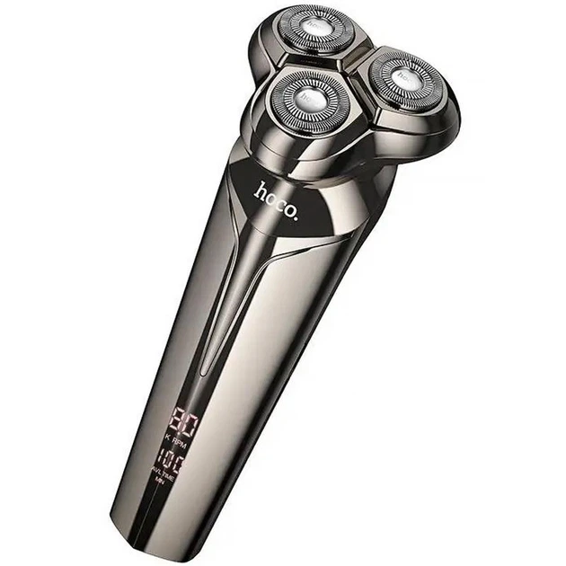 Електробритва Hoco HP39 Three-Head Shaver Metal Grey - зображення 4
