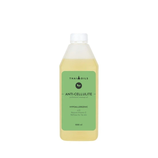 Професійна масажна олія для тіла Thai Oils Anti-cellulite (Антицелюліт) 1л - Фото 1 Професійна масажна олія для тіла Thai Oils Anti-cellulite (Антицелюліт) 1л - зображення 1