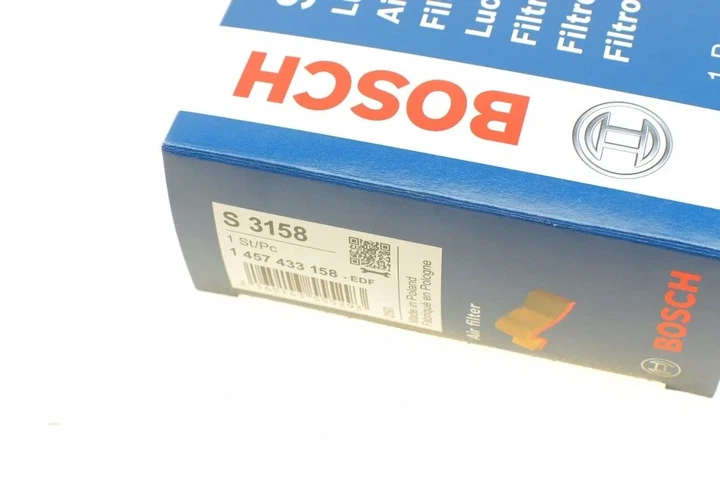Повітряний фільтр BOSCH 1457433158 Peugeot 207, Partner; Citroen C3, Berlingo, C2 1444CZ, 1444EA, 1444EE - зображення 5