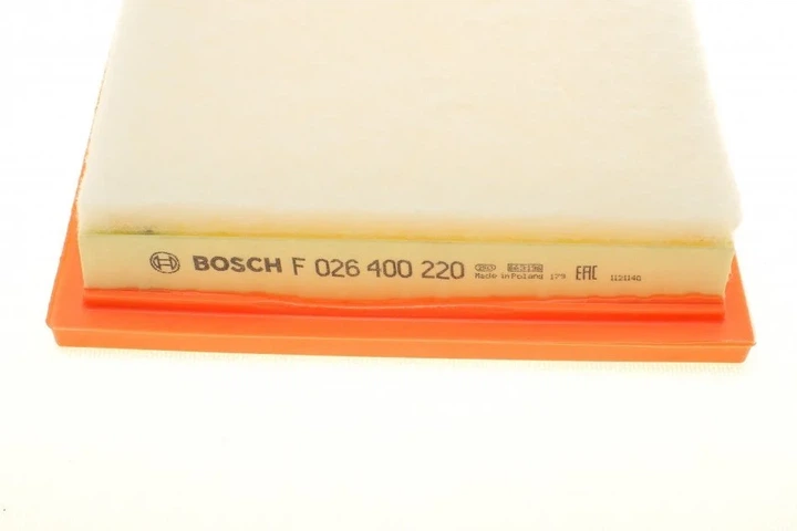 Повітряний фільтр BOSCH F 026 400 220 Citroen C5, C-Elysee, DS3, DS5, DS4, C3; Fiat Scudo; Mitsubishi ASX; Peugeot 508, 206, 208, 207, Expert, 2008, 308 MN982530, SU001A0347, 1611891580 - Фото 4 Повітряний фільтр BOSCH F 026 400 220 Citroen C5, C-Elysee, DS3, DS5, DS4, C3; Fiat Scudo; Mitsubishi ASX; Peugeot 508, 206, 208, 207, Expert, 2008, 308 MN982530, SU001A0347, 1611891580 - изображение 4
