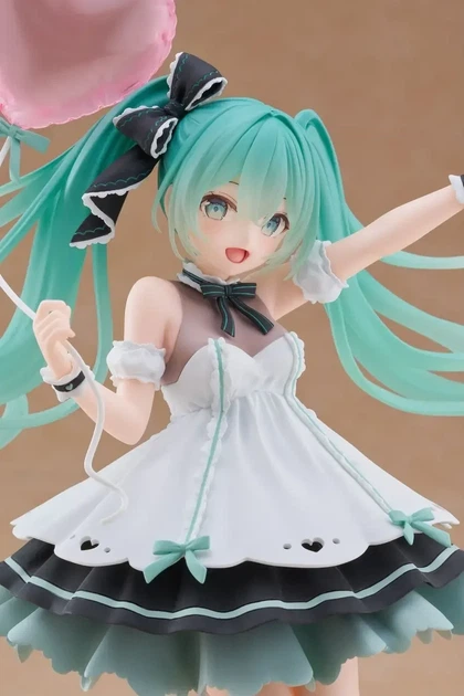 Аниме фигурка Taito Хацунэ Мику Hatsune Miku Birthday 2025 Party Ver AMP Vocaloid 21 см - изображение 5