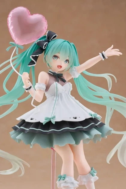 Аниме фигурка Taito Хацунэ Мику Hatsune Miku Birthday 2025 Party Ver AMP Vocaloid 21 см - изображение 6