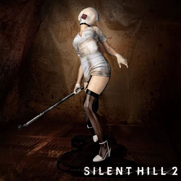 Фигурка Konami Bubble Head Nurse Silent Hill 2 22 см - Фото 2 Фигурка Konami Bubble Head Nurse Silent Hill 2 22 см - изображение 2