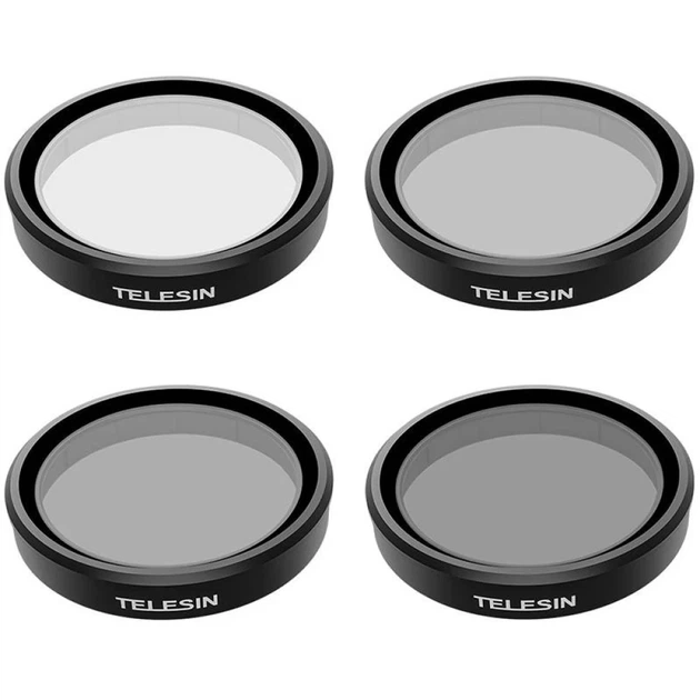 Набор фильтров Telesin CPL/ND8/ND16/ND32 для DJI Osmo Action 3-5 (OA-FLT-005) - изображение 3