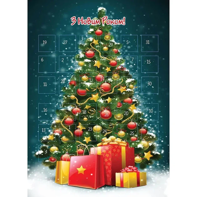 Книга Christmas sticker book. Адвент-календар - изображение 6