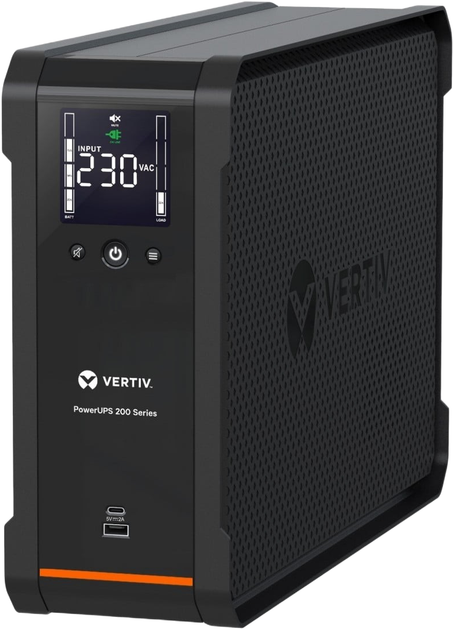 UPS Vertiv PowerUPS 625W/1000VA (PSA6-1000IT-SCH) - obraz 2
