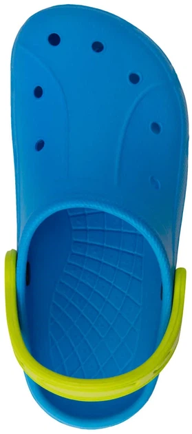 Кроксы AQUA SPEED EVA 25 голубые желтые для детей - изображение 5