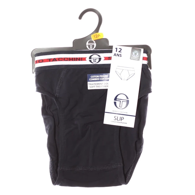 Трусы-слипы Sergio Tacchini 95% хлопок 128 см Темно-синий - Фото 2 Трусы-слипы Sergio Tacchini 95% хлопок 128 см Темно-синий - изображение 2
