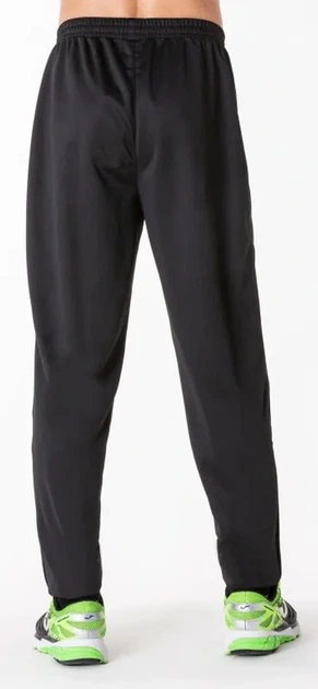 Штаны Joma 100% полиэстер 2XL черные мужские - Фото 3 Штаны Joma 100% полиэстер 2XL черные мужские - изображение 3