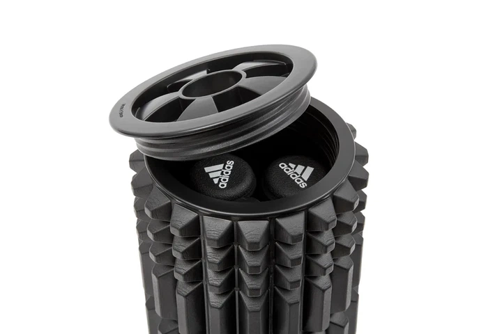 Ролик Adidas пластик 44x12.8 см черный - Фото 6 Ролик Adidas пластик 44x12.8 см черный - изображение 6