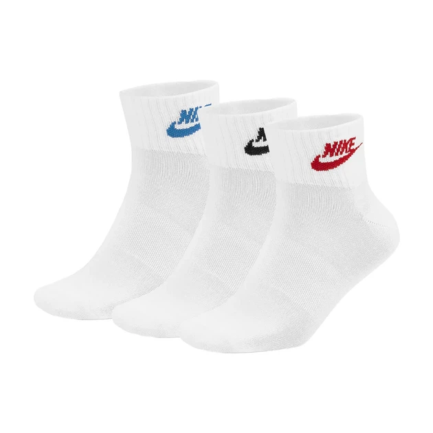 Шкарпетки Nike полиэстер 42-46 белый мультиколор 3 пары - Фото 2 Шкарпетки Nike полиэстер 42-46 белый мультиколор 3 пары - изображение 2