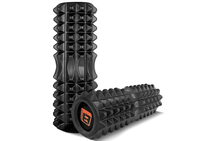 Массажный ролик EasyFit EVA 33х13 см черный - изображение 2