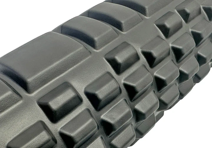 Масажний ролик EasyFit EVA-піна 45 см Чорний - зображення 2