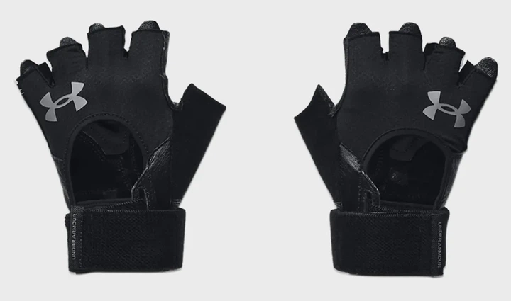 Рукавички Under Armour кожа M черные - Фото 4 Рукавички Under Armour кожа M черные - изображение 4