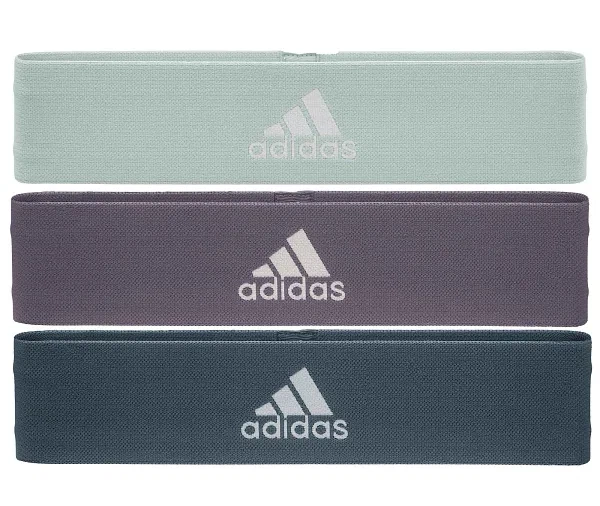 Набор эспандеров Adidas эластичный полиэстер L зеленый фиолетовый темно-синий - Фото 1 Набор эспандеров Adidas эластичный полиэстер L зеленый фиолетовый темно-синий - изображение 1