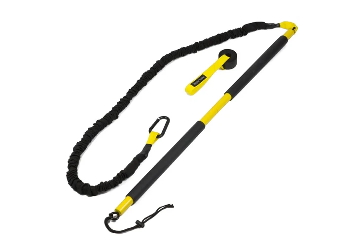 Гимнастическая палка TRX Rip Trainer с амортизатором Нейлон 1,5 м Черная - изображение 2