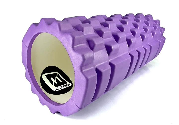 Массажный ролик EasyFit EVA 33 см Фиолетовый - изображение 3