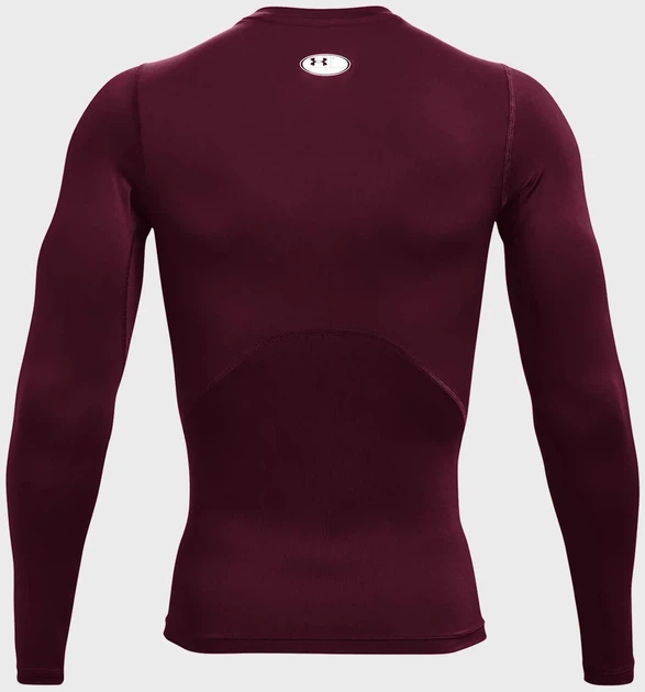 Лонгслив Under Armour 84% Полиэстер 16% Эластан XL Бордовый - Фото 6 Лонгслив Under Armour 84% Полиэстер 16% Эластан XL Бордовый - изображение 6