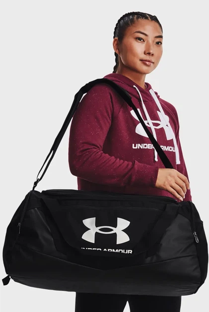 Сумка Under Armour поліестер 58L чорний 62х29х30 см - Фото 3 Сумка Under Armour поліестер 58L чорний 62х29х30 см - зображення 3