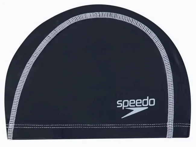 Шапка для плавания SPEEDO 100% нейлон OSFM черная - изображение 4
