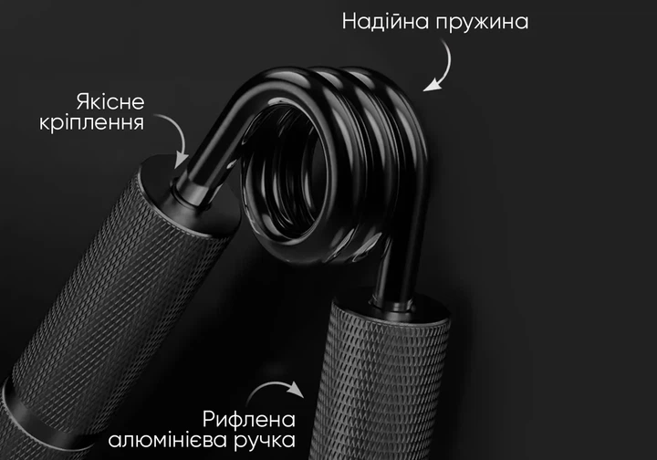Кистевой эспандер ProDobro алюминий 159 кг черный 13,5х10,5 см - Фото 3 Кистевой эспандер ProDobro алюминий 159 кг черный 13,5х10,5 см - изображение 3