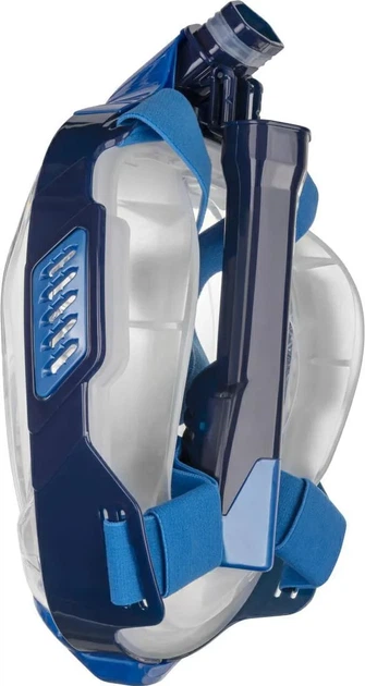 Повнолицьова маска AQUA SPEED силікон S/M синя - Фото 3 Повнолицьова маска AQUA SPEED силікон S/M синя - зображення 3